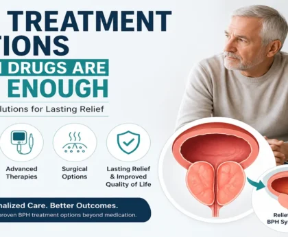 BPH Treatment Options When Drugs Are Not Enough