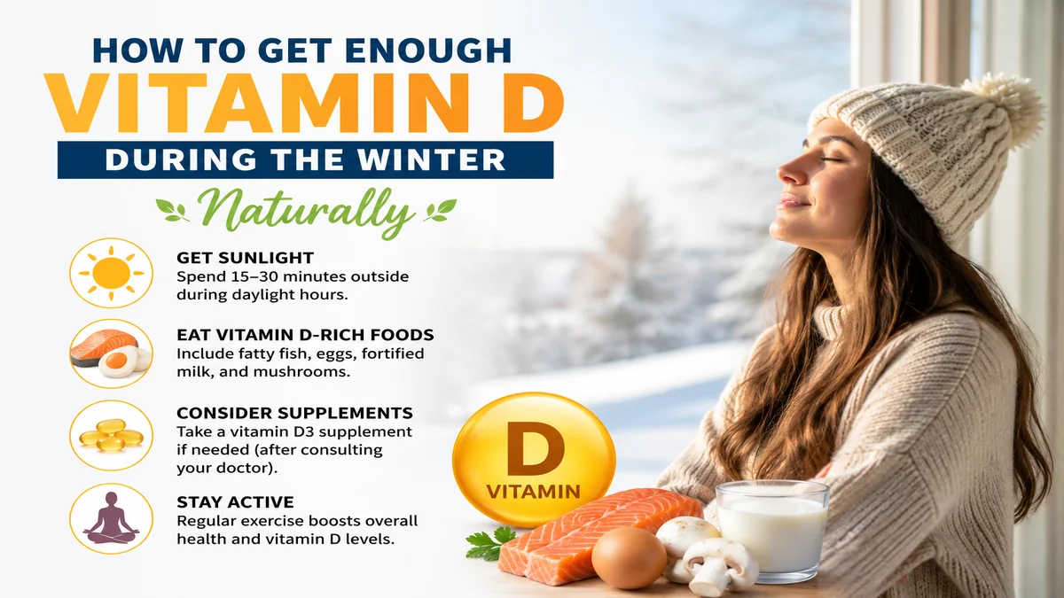 How to Get Enough Vitamin D During the Winter Naturally