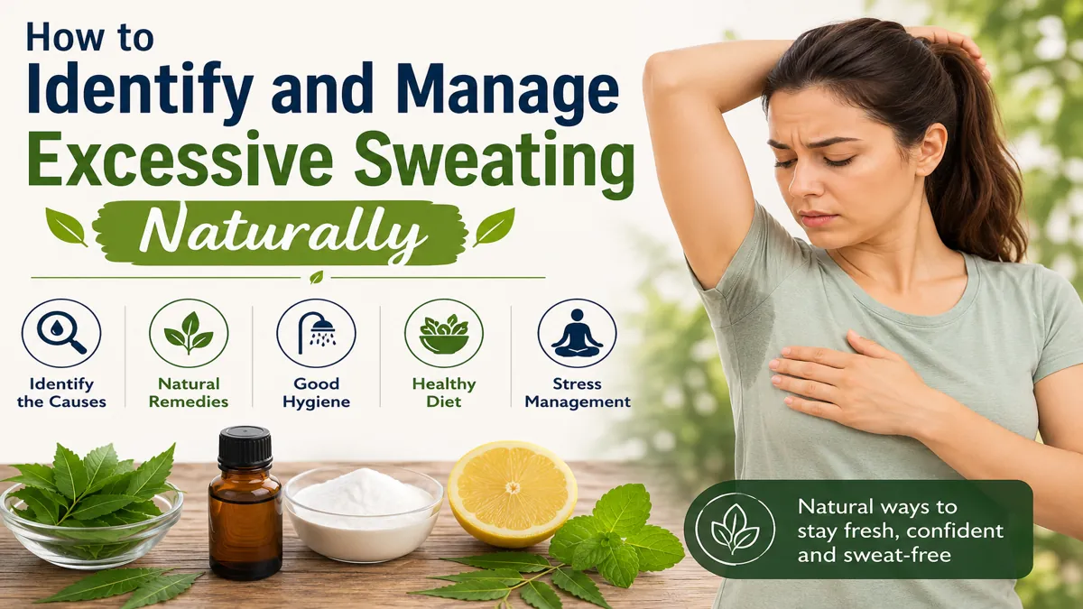 How to Identify and Manage Excessive Sweating Naturally