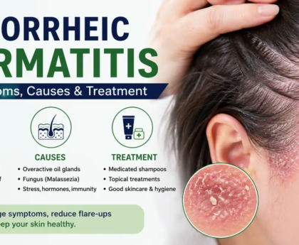 Seborrheic Dermatitis Symptoms, Causes & Best Treatment Options