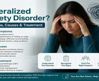 What Is Generalized Anxiety Disorder Symptoms, Causes & Treatment