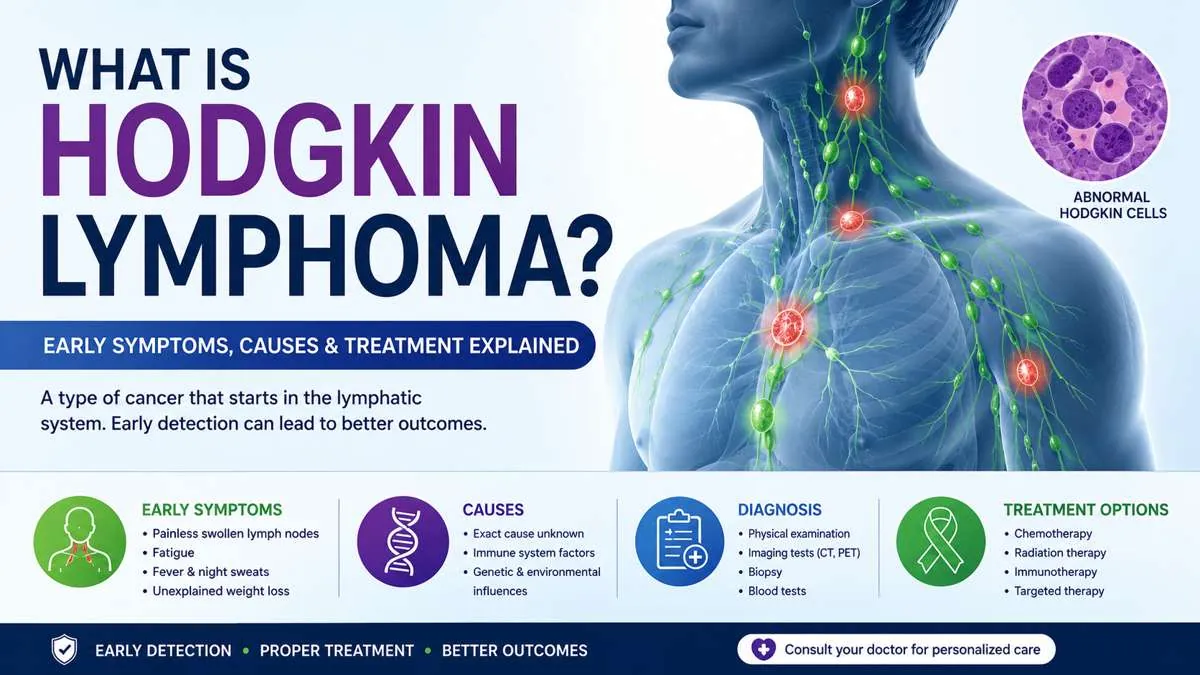 What Is Hodgkin Lymphoma Early Symptoms, Causes & Treatment Explained