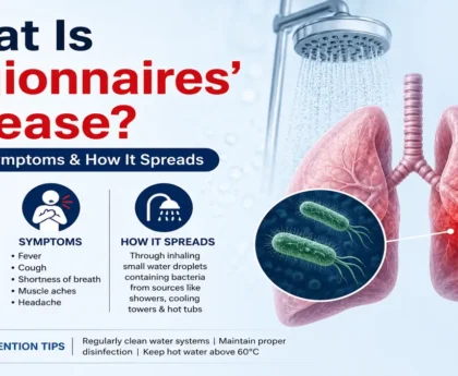 What Is Legionnaires' Disease Causes, Symptoms & How It Spreads