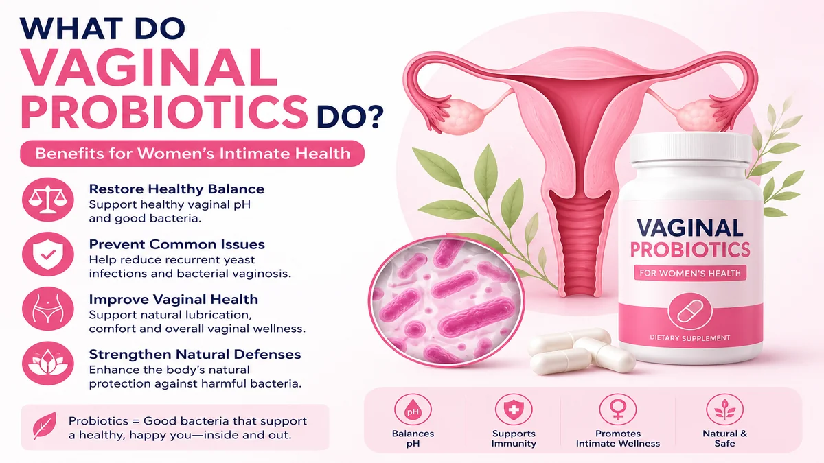What do vaginal probiotics do