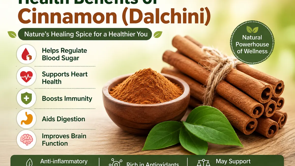 10 Health Benefits of Cinnamon (Dalchini) You Should Know
