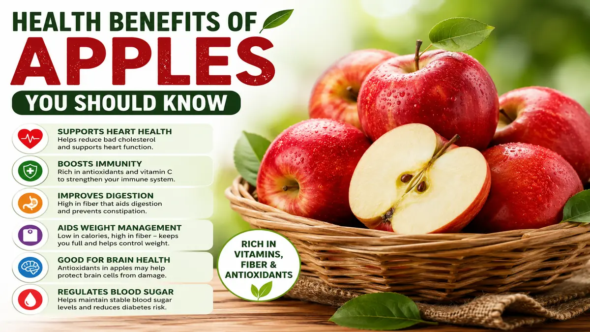 10 Surprising Health Benefits of Apples You May Not Know