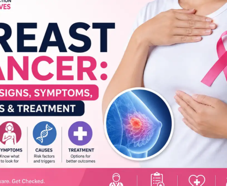 Breast Cancer Early Signs, Symptoms, Causes & Treatment