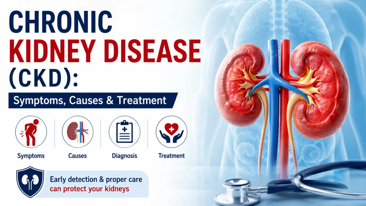 Chronic Kidney Disease (CKD): Symptoms, Causes, Stages & Treatment