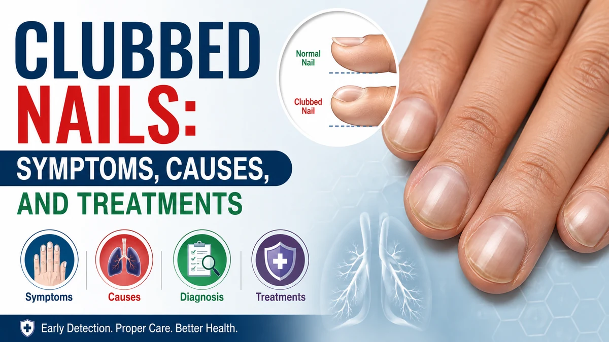 Clubbed Nails: Symptoms, Causes, and Treatments
