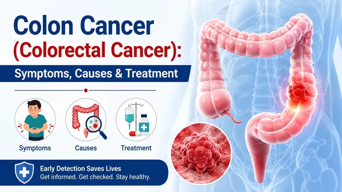 Colon Cancer (Colorectal Cancer): Symptoms, Causes & Treatment Options