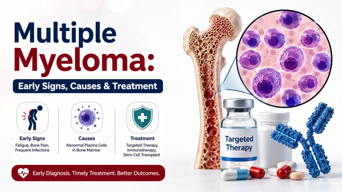 Multiple Myeloma Early Signs, Causes & Treatment
