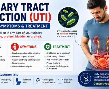 Urinary Tract Infection (UTI) Causes, Symptoms & Treatment