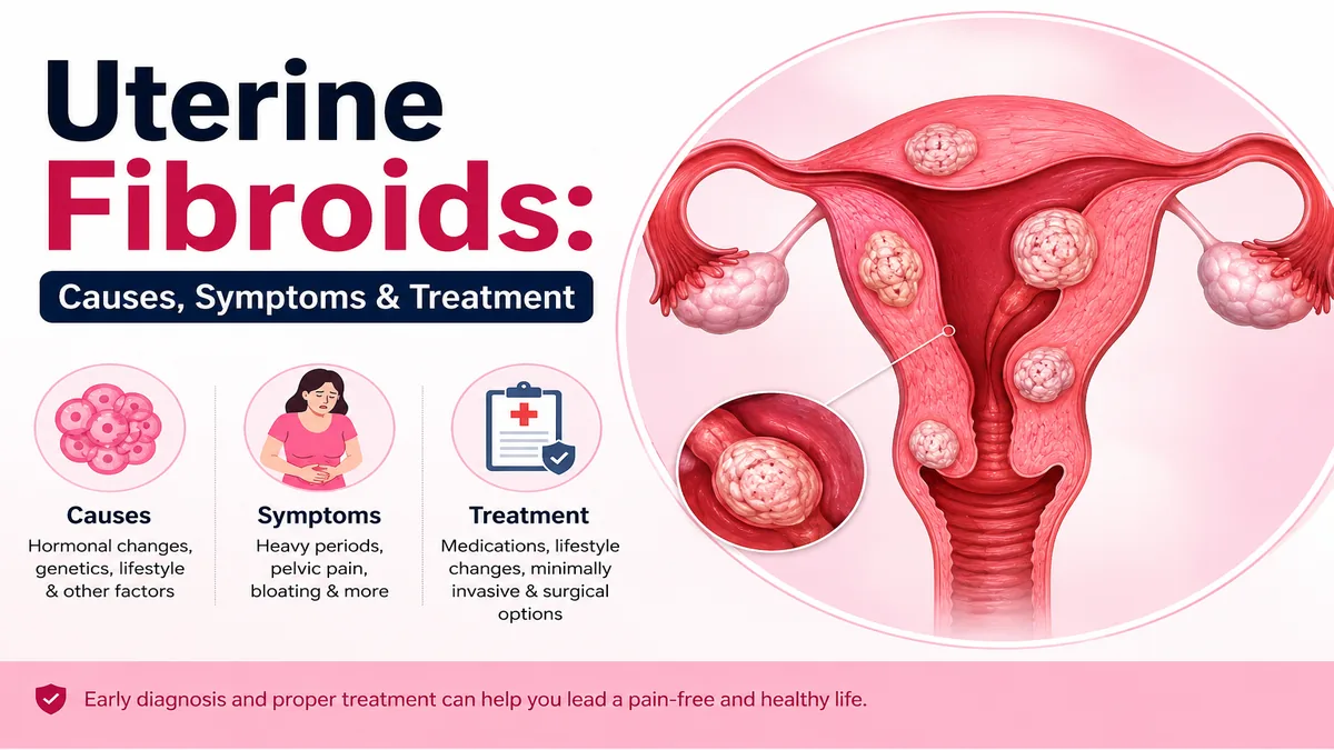 Uterine Fibroids: Causes, Symptoms & Treatment