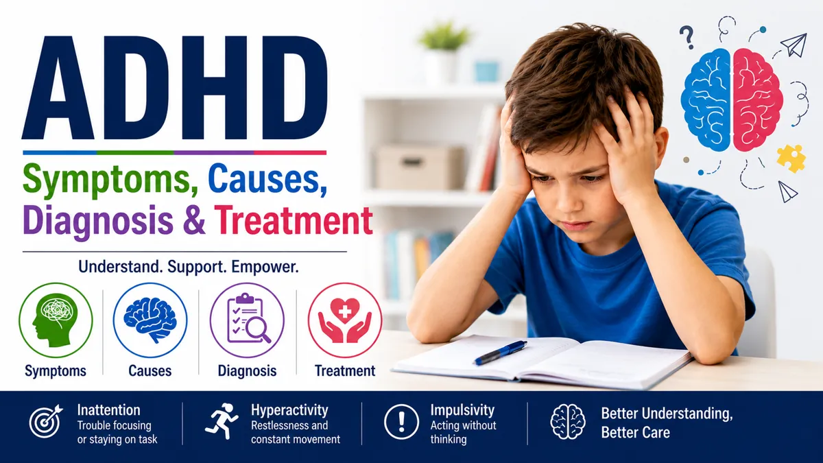 What Is ADHD? Symptoms, Causes, Diagnosis & Treatment Explained