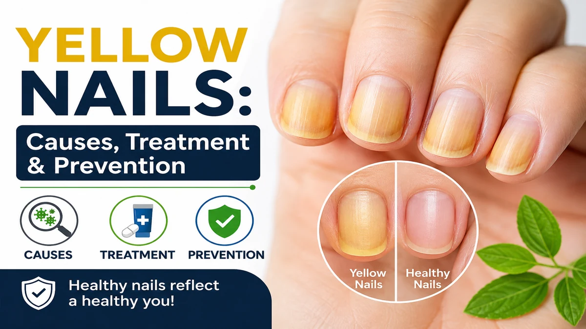 Yellow Nails: Causes, Treatment & Prevention